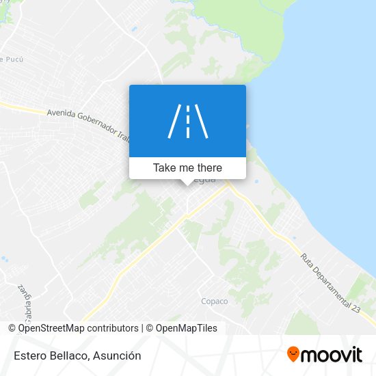 Mapa de Estero Bellaco