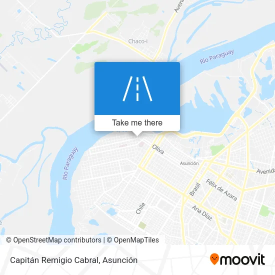 Mapa de Capitán Remigio Cabral