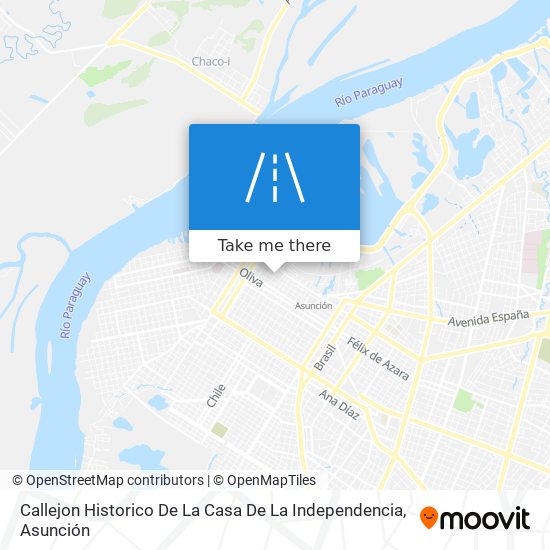 Callejon Historico De La Casa De La Independencia map