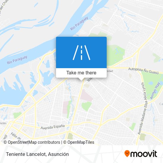 Mapa de Teniente Lancelot