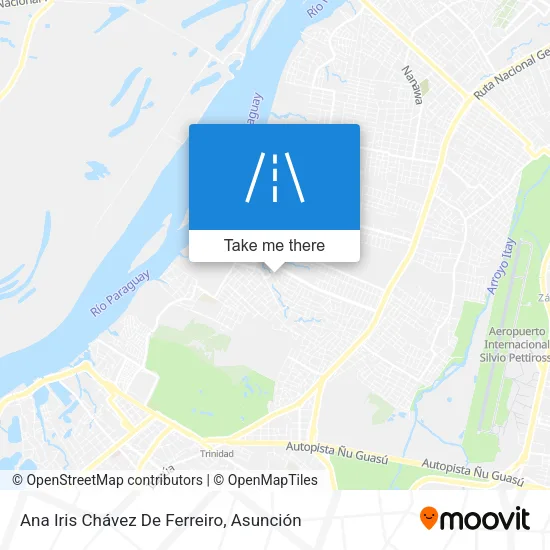 Ana Iris Chávez De Ferreiro map