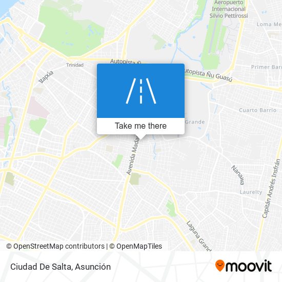 Ciudad De Salta map
