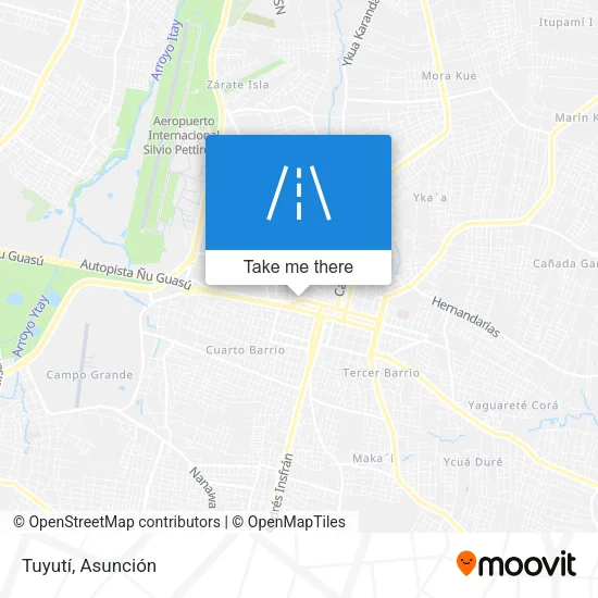 Mapa de Tuyutí