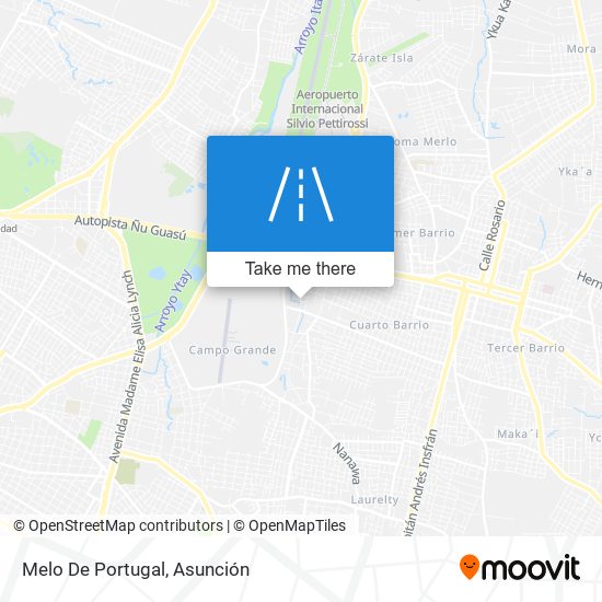 Melo De Portugal map