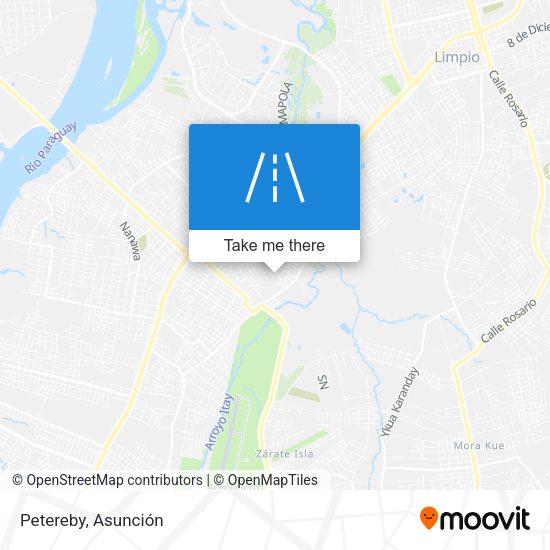 Mapa de Petereby