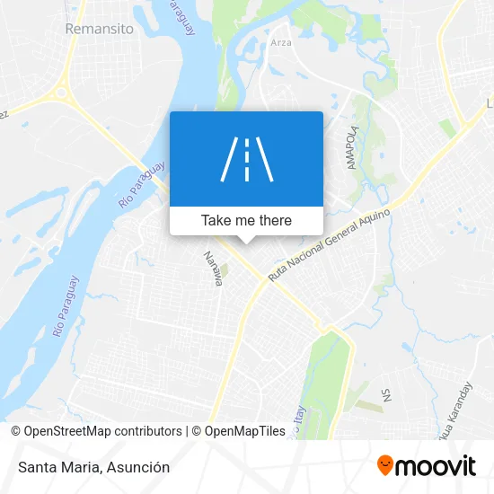 Santa Maria map