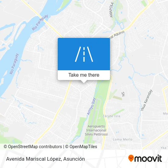 Avenida Mariscal López map