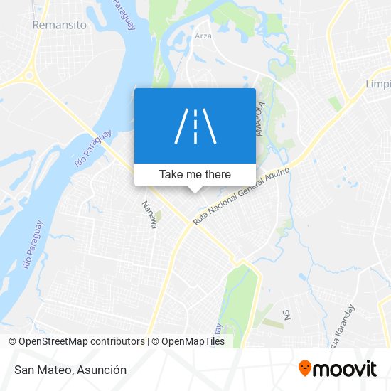 San Mateo map