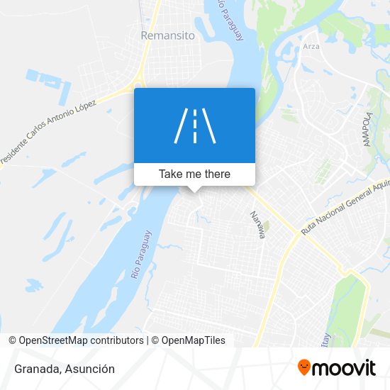 Mapa de Granada