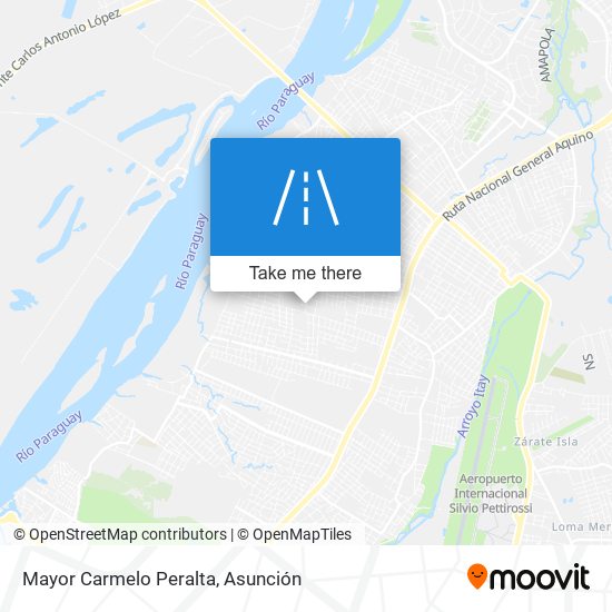 Mayor Carmelo Peralta map