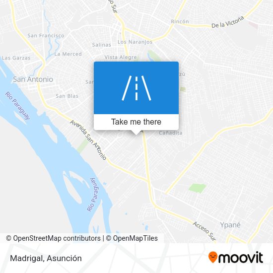 Mapa de Madrigal