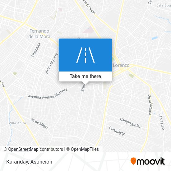 Mapa de Karanday