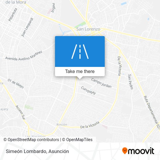 Mapa de Simeón Lombardo