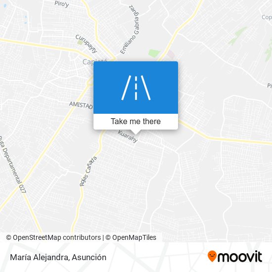 María Alejandra map