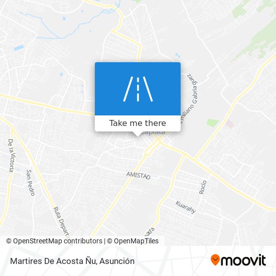 Mapa de Martires De Acosta Ñu