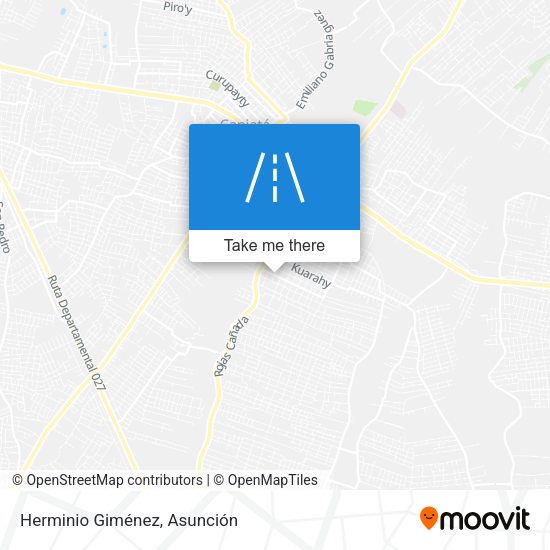 Mapa de Herminio Giménez