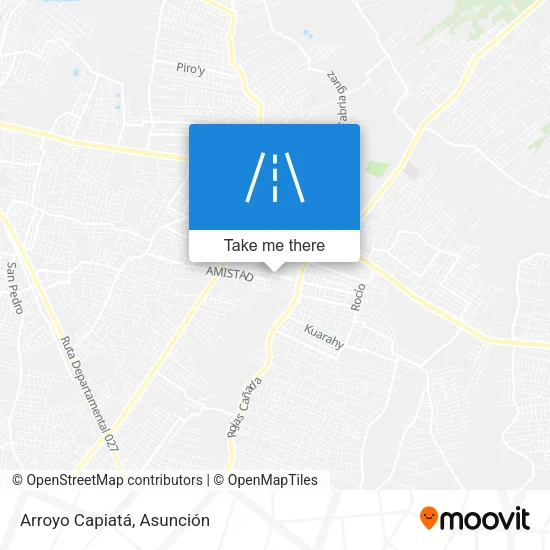 Mapa de Arroyo Capiatá