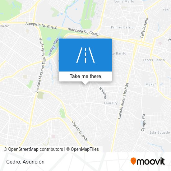 Mapa de Cedro