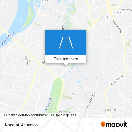 Mapa de Ñandutí