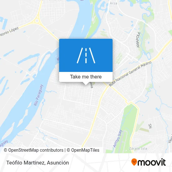 Mapa de Teófilo Martinez