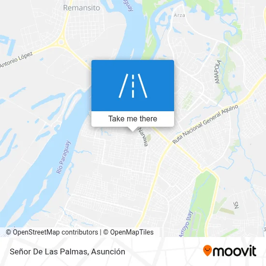 Mapa de Señor De Las Palmas