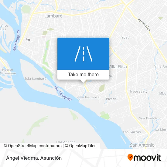 Mapa de Ángel Viedma