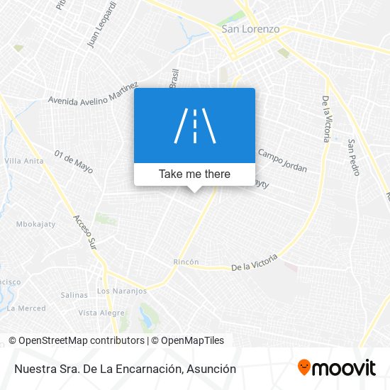 Nuestra Sra. De La Encarnación map