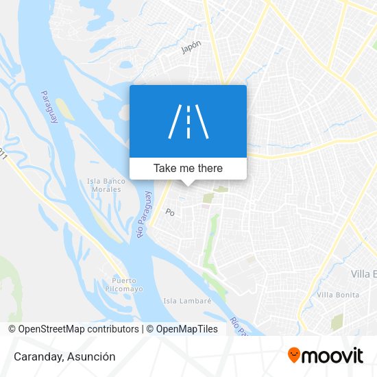 Mapa de Caranday