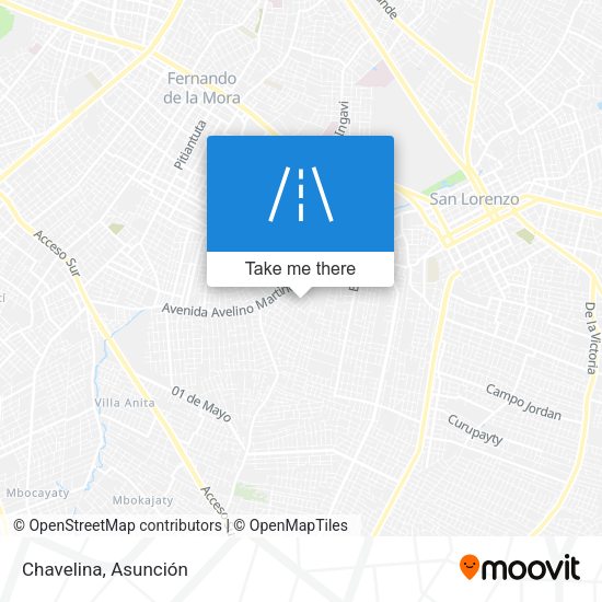Mapa de Chavelina