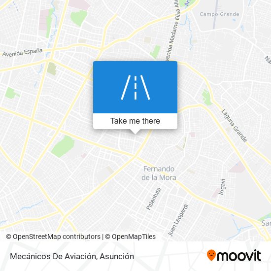 Mecánicos De Aviación map