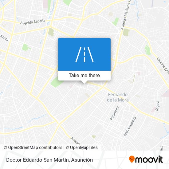 Mapa de Doctor Eduardo San Martín