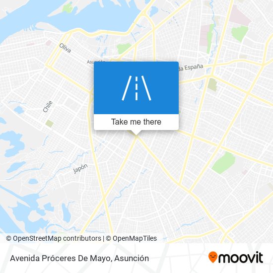 Avenida Próceres De Mayo map