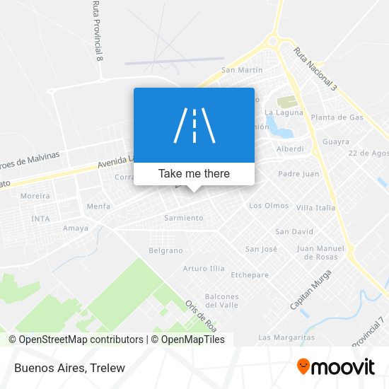 Mapa de Buenos Aires