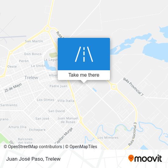 Mapa de Juan José Paso