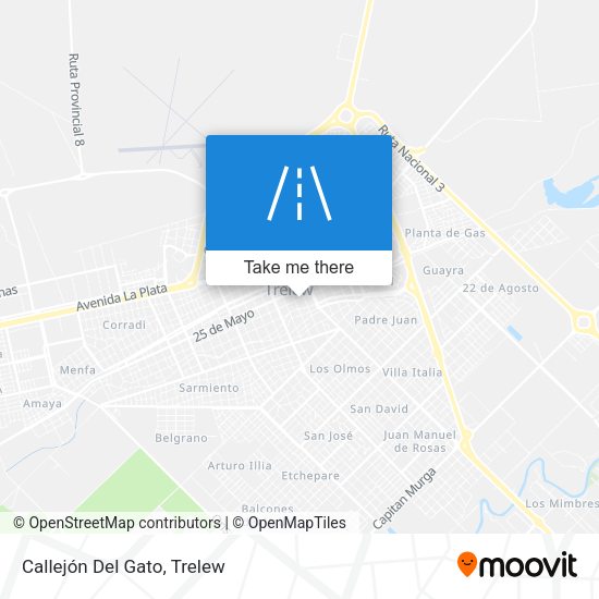 Mapa de Callejón Del Gato