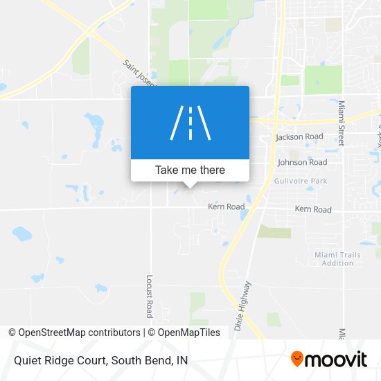 Quiet Ridge Court map