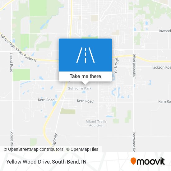 Mapa de Yellow Wood Drive