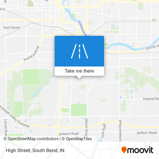 Mapa de High Street