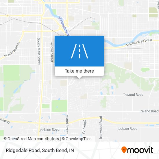 Mapa de Ridgedale Road