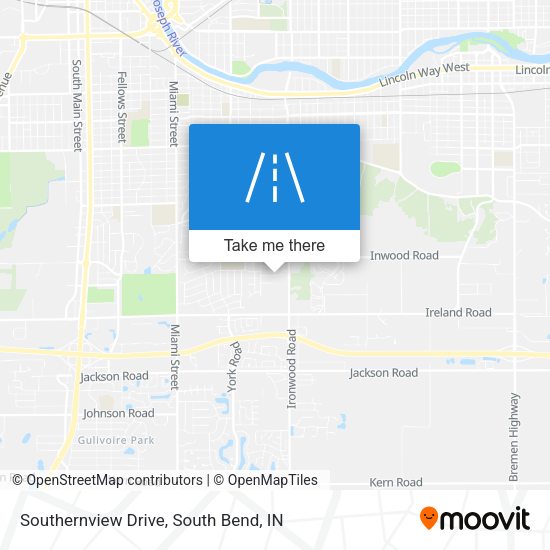 Southernview Drive map
