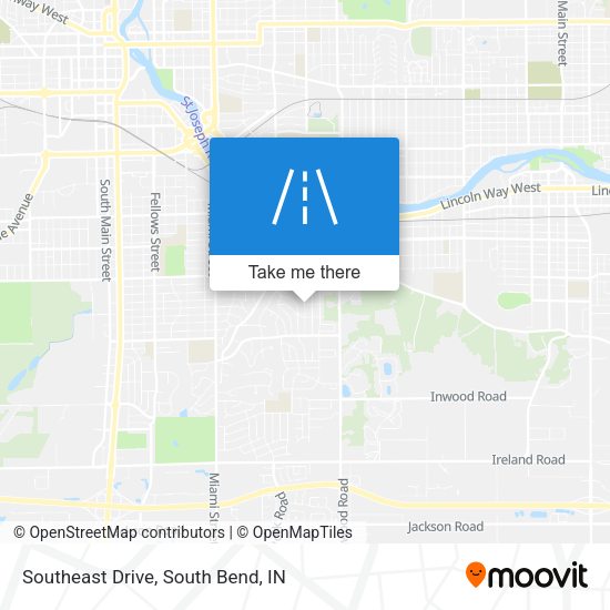 Southeast Drive map