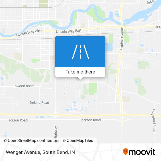 Wenger Avenue map