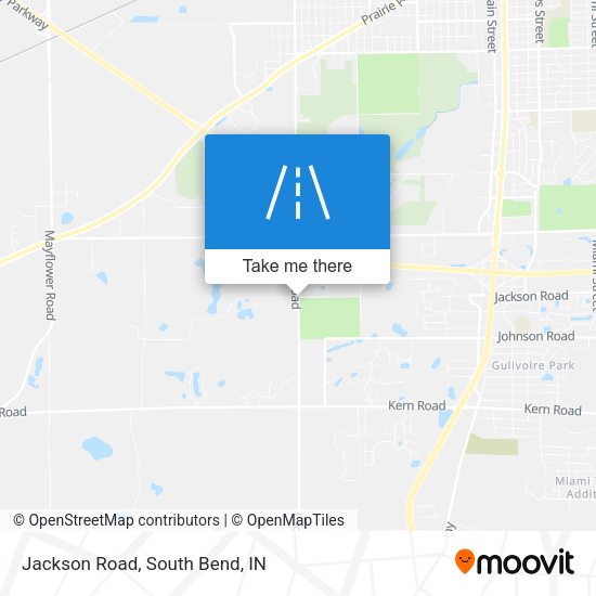 Mapa de Jackson Road
