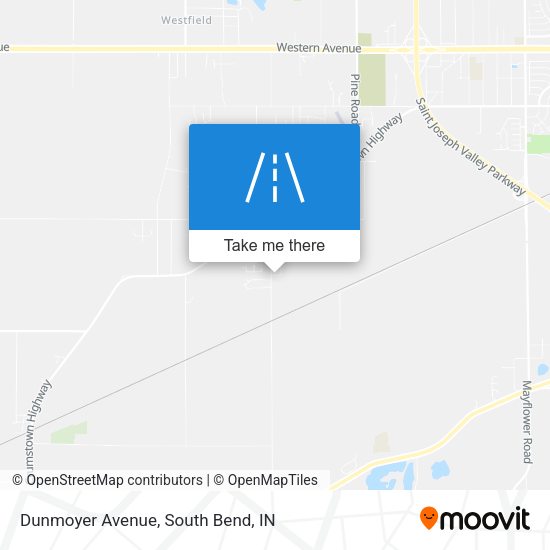 Dunmoyer Avenue map