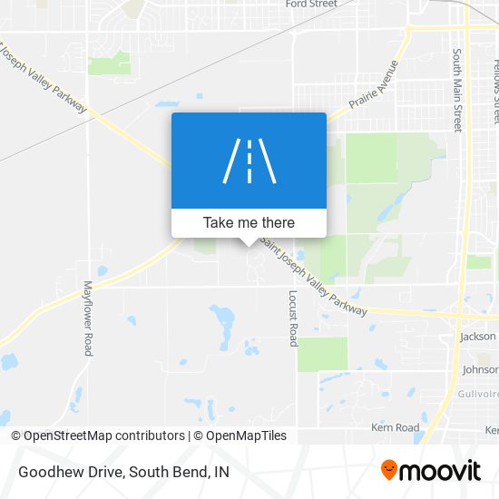 Goodhew Drive map