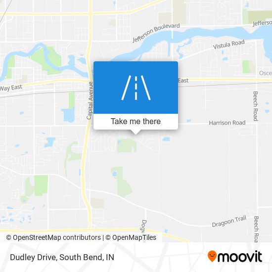 Mapa de Dudley Drive