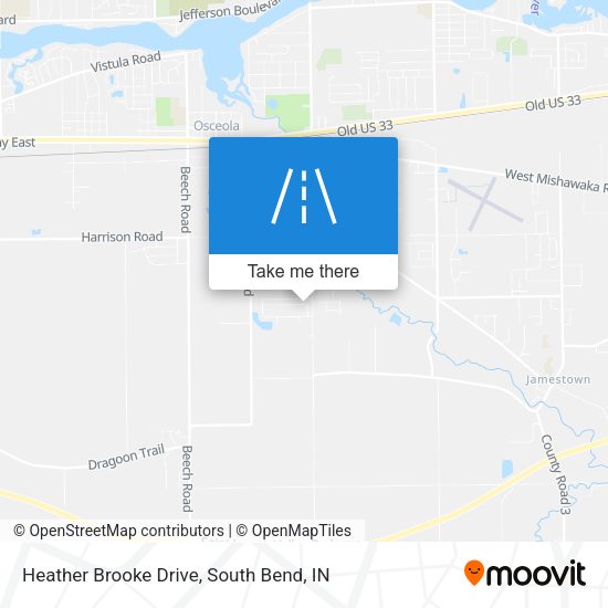 Heather Brooke Drive map