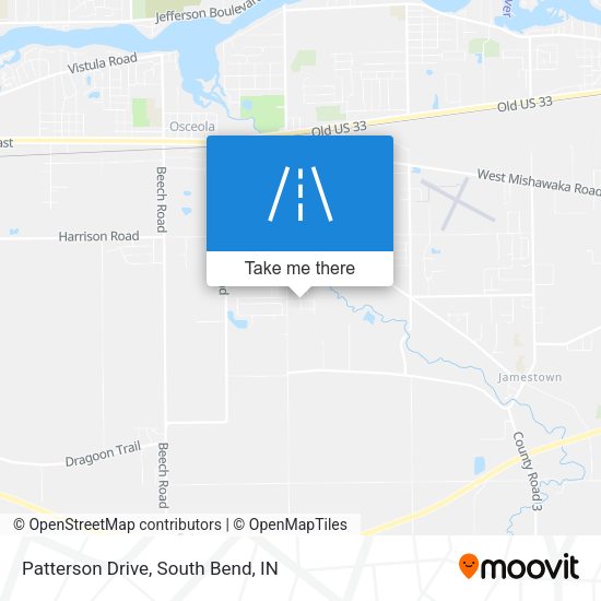 Patterson Drive map