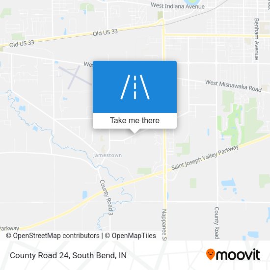 Mapa de County Road 24