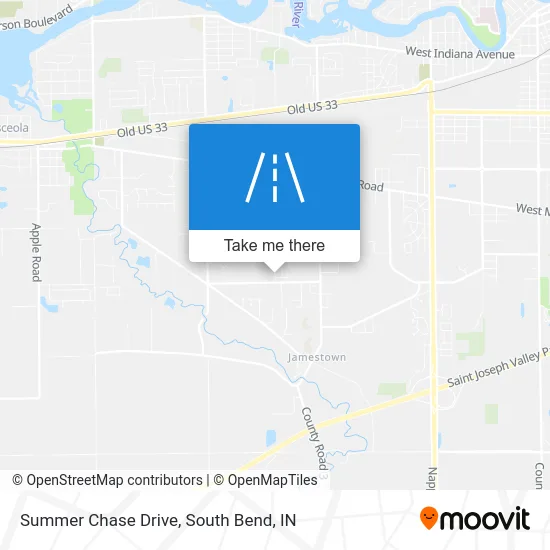 Summer Chase Drive map